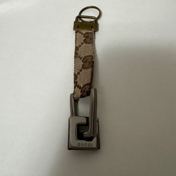Upcycled Gucci Keychain - Picture 1 of 4